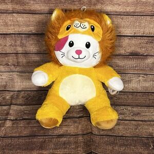 NEW Disguisimals Whiskers the Lion Cat  14.5" Plush Peek a Boo Toys
